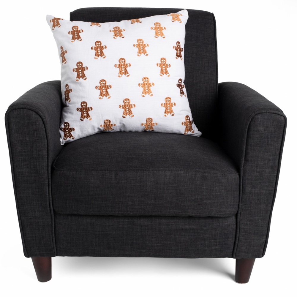 INDIGO 2PC 20x20 Gingerbread Pillow
